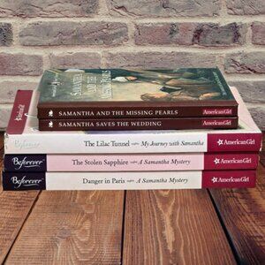 American Girl Samantha 5 Books Pleasant Co SIGNED Book Mystery CYOA Short Story